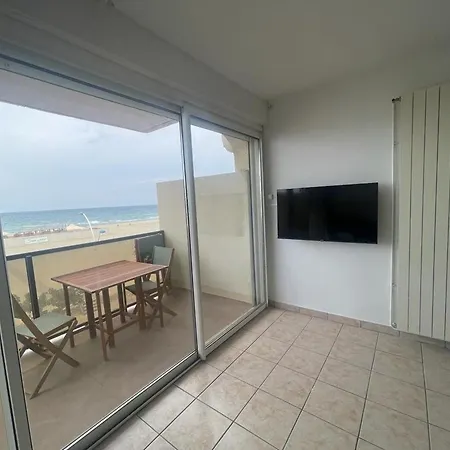 Avec Balcon Vue Mer, Parking Et Climatisation A - Fr-1-696-64 Apartment Canet-en-Roussillon